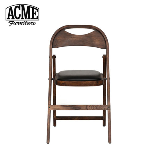 【送料無料】ACME FURNITURE アクメファニチャー CULVER CHAIR カルバー チェア 折りたたみ フォールディングチェア 椅子 いす イス 無垢 ウッド 木製 ブラック アメリカン