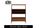 ACME FURNITURE アクメファニチャー BROOKS OPEN SHELF ブルックスオープンシェルフ 収納 シェルフ 棚 引き出し ガラス 無垢 ウッド 木製 アメリカン