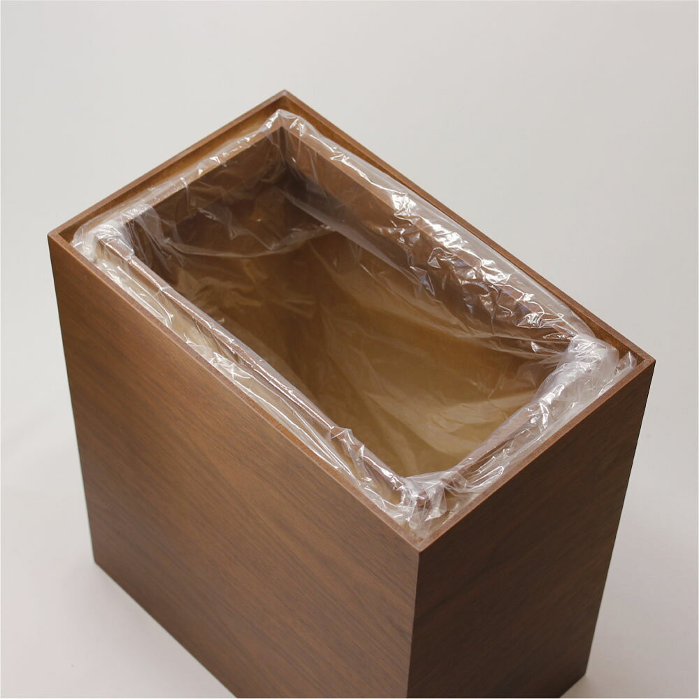ヤマト工芸 yamatojapan MODERN DUST ウォールナット ダストボックス ゴミ箱 10L 中身 袋 見えない 分別 キッチン 台所 部屋用 部屋 おしゃれ モダン シンプル 北欧 和室 インテリア 木目 ウッド 木製 木 日本製 ホワイト ブラック パープル YK12-004 [3]