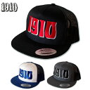 1910 キャップ ROBERTA EMB TRUCKER MHT12301: 正規品/ナインティーンテン/ メンズ/cat-fs
