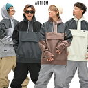 24-25 ANTHEM パーカー SHOULDER PATCH HOODIE AN2405: 正規品/メンズ/レディース/スノーボードウエア/アンセム/スノボ