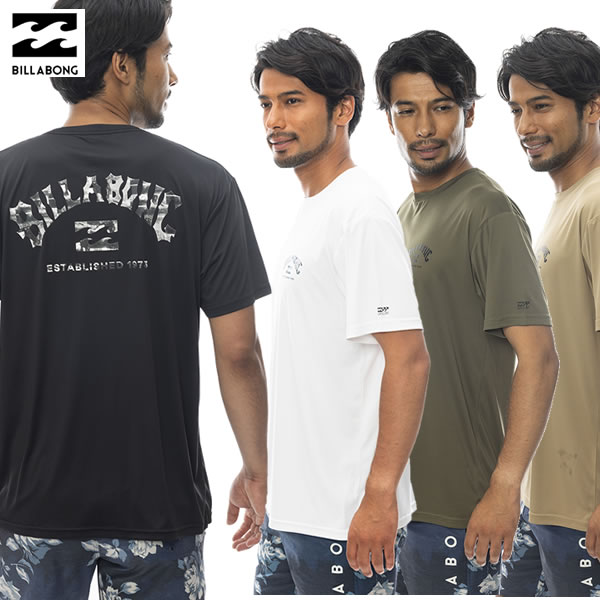 「全品5-10倍 21日08時迄」【ゆうパケット】24SS BILLABONG ラッシュガードTシャツ RASH TEE BE011-856: 正規品/ビラボン/メンズ/半袖/..