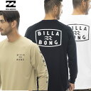 ■ゆうパケット対象商品 BILLABONG ラッシュガード RASH LS TEE BE011868 定価: ￥7,200（税抜き） 独自の細かなメッシュで高い通気性と速乾性！ ルーズフィットラッシュTEE UPF50+ UV CUT スクリーンプリントバック・袖・胸 AIR DRY MESH ポリエステル88% ポリウレタン12% サイズ 身幅/着丈 M：57/73 L：60/75 XL：63/77 ※商品毎に若干誤差があります。 ☆予めご了承下さいませ☆ ◆ 在庫システムのデータ反映タイムラグ等により、まれにご注文商品が欠品している場合がございます。 ◆ お使いのパソコンやモニターの環境により、色に違いが 出ることがあります。