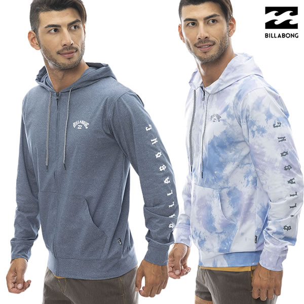 【ゆうパケット】 24SS BILLABONG ラッシュガード SURF FLEX ZIP BE011-860: 正規品/ビラボン/メンズ/長袖/BE011860/surf