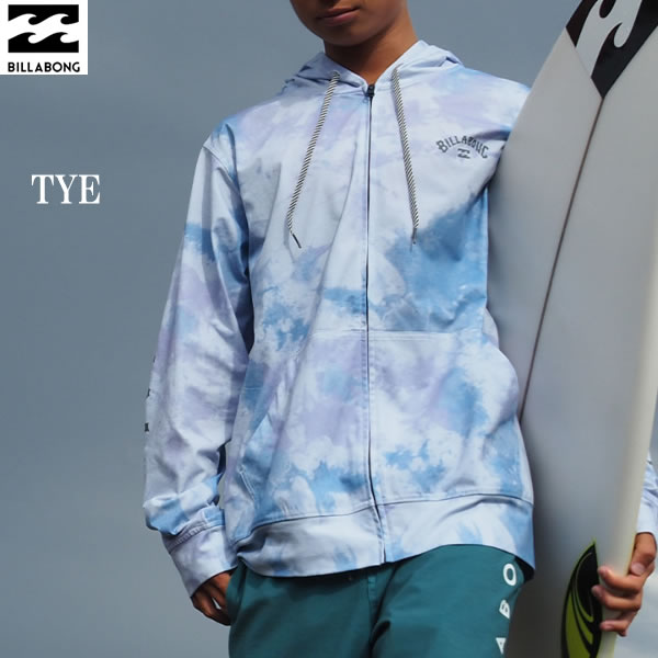 【ゆうパケット】 24SS BILLABONG ラッシュガード SURF FLEX ZIP BE01