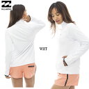 「全品5-15倍 11月6日08時迄」Lのみ【ゆうパケット】24SS レディース BILLABONG ラッシュガード ZIP UP STAND BE013-86...