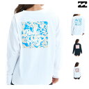 【ゆうパケット】25SS レディース BILLABONG ラッシュガードTシャツ BF01C-853 MORFY LS TEE RASH: 正規品/ビラボン/長袖/BF01C853/surf