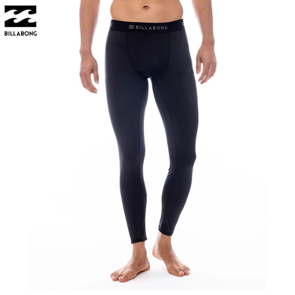 【ゆうパケット】25SS メンズ BILLABONG ラッシュレギンス BF011-493 SOLID LEGGINS:正規品/ビラボン/インナーパンツ/BF011493 /surf