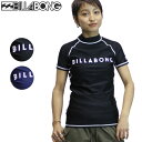 「全品5-10倍 6月02日08時迄」【ゆうパケット】レディース BILLABONG ラッシュガード aj013-858: 国内正規品/ビラボン/aj013858/半袖/surf(4)