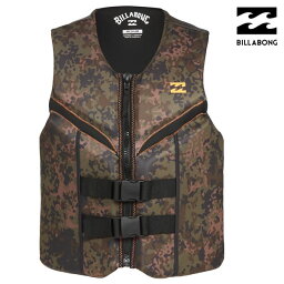 「全品5-10倍 5月1日迄」22SS BILLABONG ウェイクベスト All Day CGA Wake Vest BC011-881: 正規品/メンズ/ビラボン/ウェイクボード/BC011881