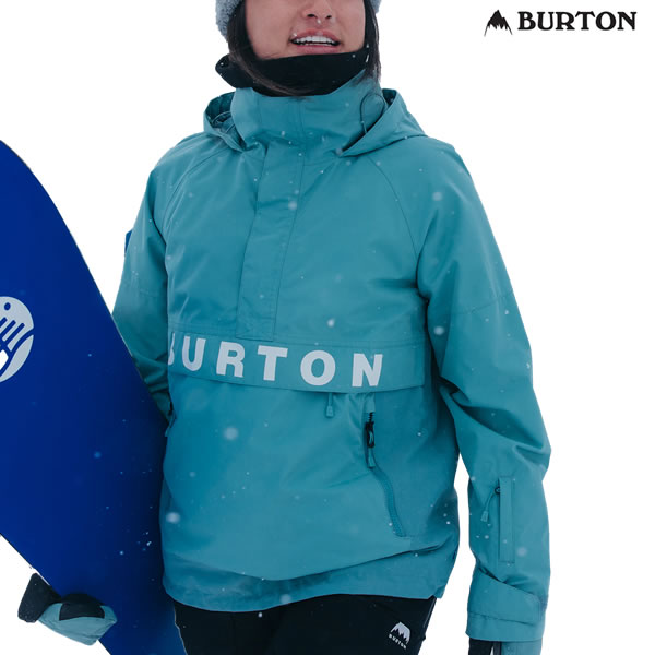 5-10 630823-24 ǥ BURTON 㥱å Women's FROSTNER ANORAK Jacket 23360101: /Ρܡɥ/Сȥ/snow