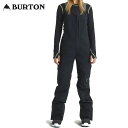 「全品5-10倍 22日08時迄」23-24 レディース BURTON ビブパンツ Women's GORE-TEX 2L Kimmy Bib Pant 21284100: 正規品/バートン/スノ..