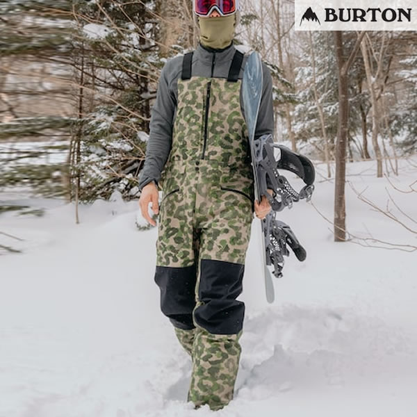 「全品5-10倍 27日08時迄」22-23 BURTON ビブパンツ Men's GORE-TEX Reserve Bib Pant 20554104: 正規品/バートン/スノーボードウエア/ウェア/メンズ/スノボ/snow