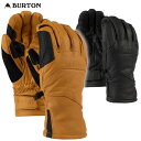 23-24 BURTON グローブ [ak] Clutch GORE-TEX Leather Gloves 23326100: 正規品/スノーボード/バートン/メンズ/snow