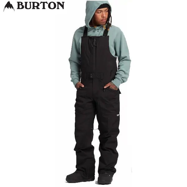 23-24 BURTON ビブパンツ Men's Reserve Bib Pant 15003105: 正規品/バートン/スノーボードウエア/ウェア/メンズ/スノボ/snow