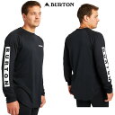 「全品5-15倍 11月6日08時迄」23-24 BURTON ファーストレイヤー Roadie Tech Tee 15377107: 正規品/バートン/スノーボード/インナー/長袖Tシャツ/snow