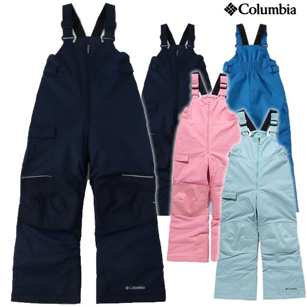 「全品5-10倍 27日08時迄」23FW 子供用 COLUMBIA ビブパンツ Adventure Ride Bib sy8401: 正規品/コロンビア/スノーボード/スキー/ウエア/ジュニア/キッズ/snow