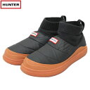 「全品5-15倍 27日08時迄」HUNTER メンズブーツ In/Out Insulated Knitted Cuff Slipper Boot MFS9002REN: 国内正規品/男性用/シューズ/ハンター/ショートブーツ/