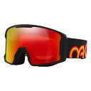 23-24 OAKLEY ゴーグル Line Miner L BLACK FIRE OO7070-G3: 正規品/オークリー/スキー/スノーボード/スノボ/メン...
