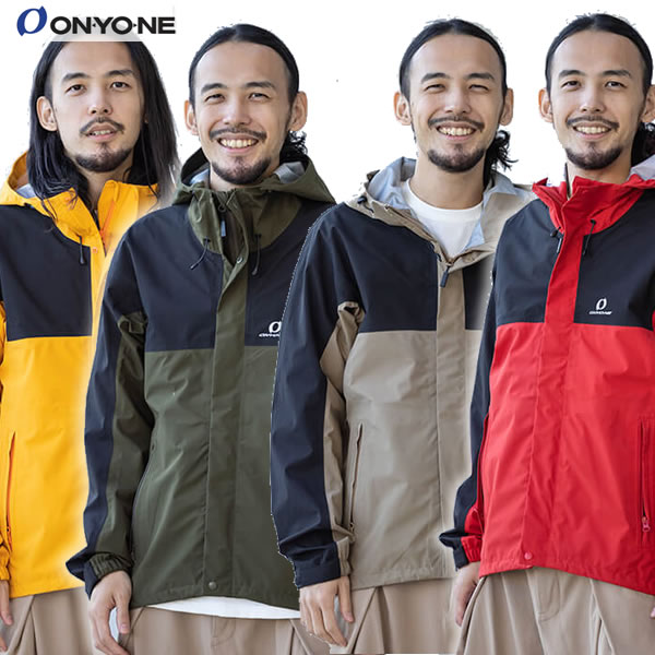 「全品5-10倍 21日08時迄」23SS ONYONE レインジャケット COMBAT RAIN JACKET ODJ95031: 正規品/オンヨネ/メンズ/雨具/カッパ/合羽/cat-out