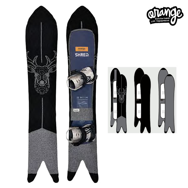 「全品10-16倍 26日08時迄」25-26 ORAN'GE ニットソールカバー KNIT COVER LONG DOUBLE PIN 200140: 正規品/メンズ/ORANGE/オレンジ/スノーボード/スノボ/snow