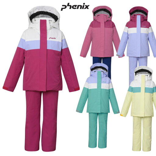 23-24 子供用 PHENIX スキーウェア 上下セット Ice Tiara Junior Two-piece ESG232P92: 正規品/フェニックス/ジュニア/キッズ/snow 23-24 子供用 PHENIX スキーウェア 上下セット Ice Tiara Junior Two-piece ESG232P92: 正規品/フェニックス/ジュニア/キッズ/snow