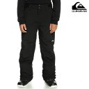 「全品5-10倍 26日08時迄」23-24 子供用 QUIKSILVER パンツ ESTATE YOUTH PT eqbtp03051: 正規品/クイックシルバー/ジュニア/キッズ/スノーボードウエア/スノボ/snow