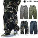 【予約商品】25-26 REPUBLIC&CO パンツ OUTSIDE CITY PANTS: 正規品/メンズ/スノーボードウエア/リパブリック/snow