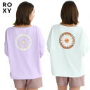 【ゆうパケット】25SS ROXY ラッシュガードTシャツ RLY252025 WILD FLOWER: 正規品/レディース/ロキシー/フィットネス/surf(4)