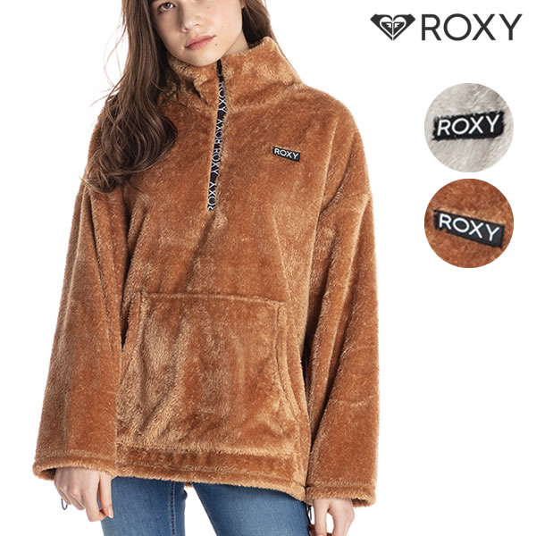 ITEM：ROXY ROXY プルオーバー CONTRAIL rpo204043　 定価：　￥8,000 (税抜き) 光沢感があり毛足の長いボアがシーズンムードを盛り上げる長袖プルオーバーです。カンガルーポケットを配したルーズめのシルエットがこなれた着こなしを演出。高めのスタンドカラーに添えたハープジップには、モノトーンのブランドロゴテープをあしらいました。裾のドロストコードで丈感をアレンジするのもおすすめです。 ポリエステル100％ サイズ S: 身幅55　着丈65 M: 身幅59　着丈68 L: 身幅61　着丈71 ※商品毎に若干誤差があります。 ◆予めご了承下さいませ◆ 在庫システムのデータ反映タイムラグ等により、まれにご注文商品が欠品している場合がございます。 お使いのパソコンやモニターの環境により、色に違いが 出ることがあります。