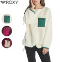 「全品5-10倍 5月1日迄」21FW ROXY ボア フリースジャケット OVERSLEEP rpo214054: 正規品/ レディース/ロキシー/ジャケット/snow