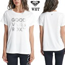 Sのみ【ゆうパケット】23SS ROXY ラッシュガードTシャツ ALL WE KNOW rst231536: 正規品/レディース/ロキシー/半袖/surf