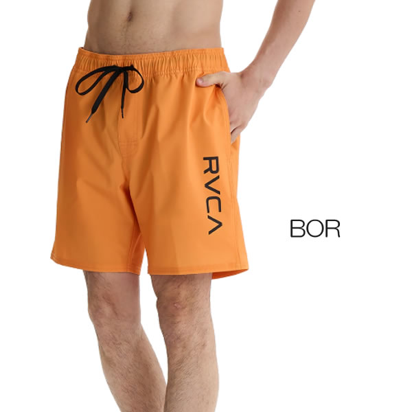【ゆうパケット】25SS RVCA トランクス BF04A-500 ELASTIC BS 17インチ: 正規品/ルーカ/ルカ/メンズ/サーフパンツ/ボードショーツ/海パン/BF04A500 /surf