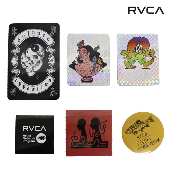 uSi5-10{ 2708vy䂤pPbgz22SS RVCA XebJ[ ANP STICKER PACK BC041-986: Ki/[J/BC041986