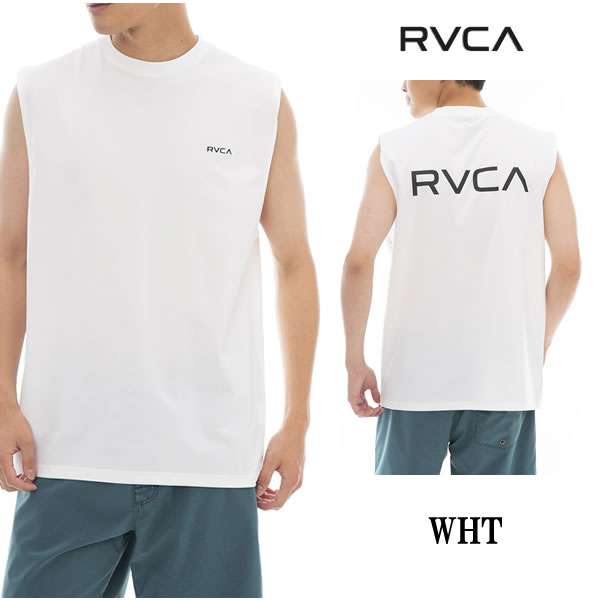 【ゆうパケット】23SS RVCA ラッシュタンク BACK RVCA SURF TANK BD041-856: 正規品/ルーカ/ メンズ/タンクトップ/ラッシュガード/BD041856/surf