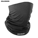 【ゆうパケット】23FW SALOMON ネックウォーマー CROSS NECK & HEAD TUBE: 正規品/ユニセックス/スキー/スノーボード/サロモン/LC2122900/snow