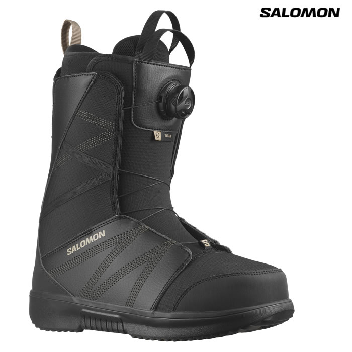 「全品10-16倍 26日08時迄」25-26 SALOMON ブーツ TITAN BOA L47242900: 正規品/サロモン/メンズ/スノーボード/ボア/靴/snow【RSL】