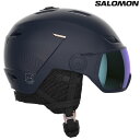 レディース SALOMON ヘルメット ICON LT VISOR PHOTO SIGMA L41529800 アイコンバイザーフォトシグマ 定価：　￥35,000（税抜き） 快適性と使いやすさを重視したスタイリッシュな女性用バイザーヘルメット アイコンLT バイザーは、薄型シェルのスタイリッシュな女性用バイザーヘルメット。ババイザーのレンズタイプを、調光＆高コントラストレンズのSIGMA PHOTO、高コントラストレンズのSIGMA、ML レンズから選べます。被っていることを一瞬で忘れてしまうほどフィット感に優れ、眼鏡使用時でもぴったりとフィットし、聞こえやすく、重く感じることなく、優れた安全性を提供。快適性と安全性を、すぐに体感できます。 サイズ S(53-56) M(56-59) ※頭の形状によっては異なる場合があります。 ◆予めご了承下さいませ◆ 在庫システムのデータ反映タイムラグ等により、まれにご注文商品が欠品している場合がございます。 お使いのパソコンやモニターの環境により、色に違いが 出ることがあります。