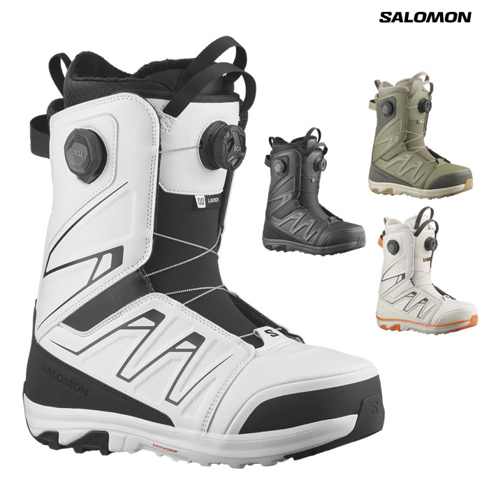 24-25 SALOMON ブーツ LAUNCH BOA SJ : 正規品/サロモン/メンズ/スノーボード/ロウンチボア/靴/snow