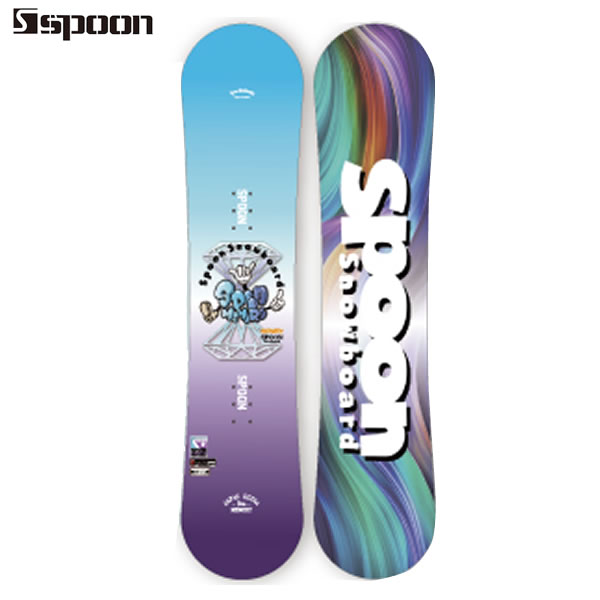 「全品5-15倍 23日08時迄」25-26 子供用 SPOON スノーボード MEMORY.正規品/ジュニア/キッズ/スプーン/板
