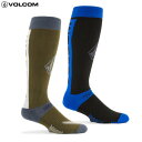 23-24 VOLCOM ソックス SYNTH SOCK J6352401 正規品/ボルコム/メンズ/靴下/スノボ/snow