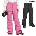 「全品10倍 7月2日08時迄」24-25 子供用 VOLCOM パンツ FROCHICKIDEE INS PANTS N1252500: 正規品/ジュニア/キッズ/ボルコム/スノーボードウエア/スノボ/snow
