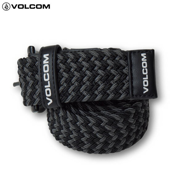 「全品5-10倍 16日08時迄」【ゆうパケット】23-24 VOLCOM ベルト JP STRETCH MESH BELT J59524JB: 正規品/メンズ/ボルコム/snow
