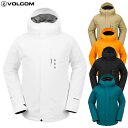 全品5倍 4月2日08時迄 23-24 VOLCOM ジャケット DUA GORE-TEX JACKET G0652407: 正規品 ボルコム メンズ スノーボードウエア スノボ snow