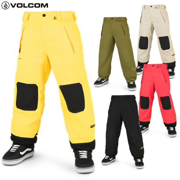 23-24 VOLCOM pc LONGO GORE-TEX PANTS G1352405: Ki/{R/Y/Xm[{[hEGA/snow