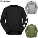 23-24 VOLCOM 撥水クルースウェット CORE HYDRO CREW G4652402: 正規品/ボルコム/メンズ/スノーボードウエア/パーカー/スノ...