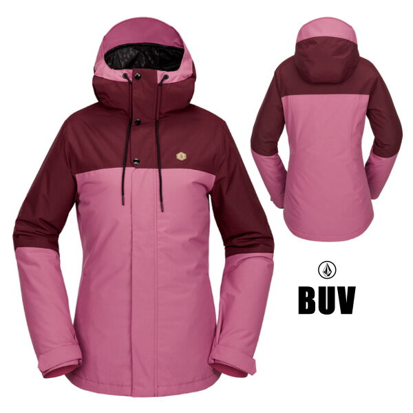 24-25 レディース VOLCOM ジャケット BOLT INS JACKET H0452511: 正規品/ボルコム/スノーボードウエア/スノボ/snow