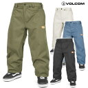 24-25 VOLCOM パンツ ARTHUR 20K PANT G1352514: 正規品/ボルコム/メンズ/スノーボードウエア/スノボ/snow