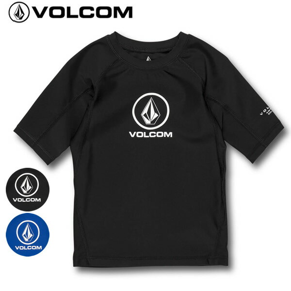 「全品5-10倍 21日08時迄」【ゆうパケット】19SP 子供用 VOLCOM ラッシュガード LIDO SOLID S/S LY Y9111900 : 正規品/ボルコム/ジュニア/キッズ/ユース/半袖/surf