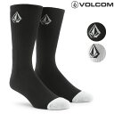 21FW 子供用 VOLCOM ソックス 3足セット Full Stone Sock f6302004: 正規品/ボルコム/ジュニア/キッズ/靴下/スノボ/sn...